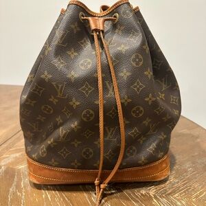 Vintage Louis Vuitton Monogram Noe Bucket Bag